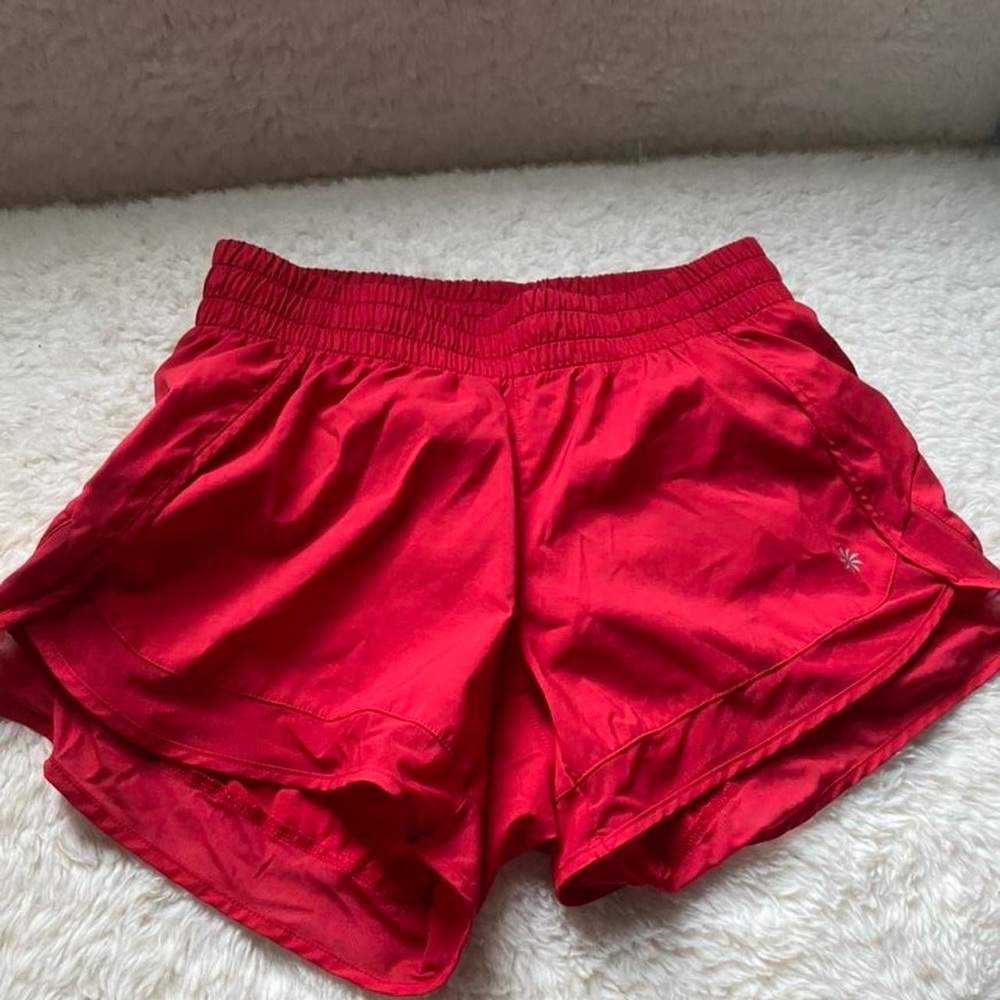 Athleta Mesh Racer Short 3’